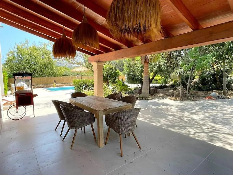 Strandnahe Finca Mit Pool, Wifi, Klima, Heizung, Tischtennis, Trampolin In Alcudia Alcudia (Mallorca)