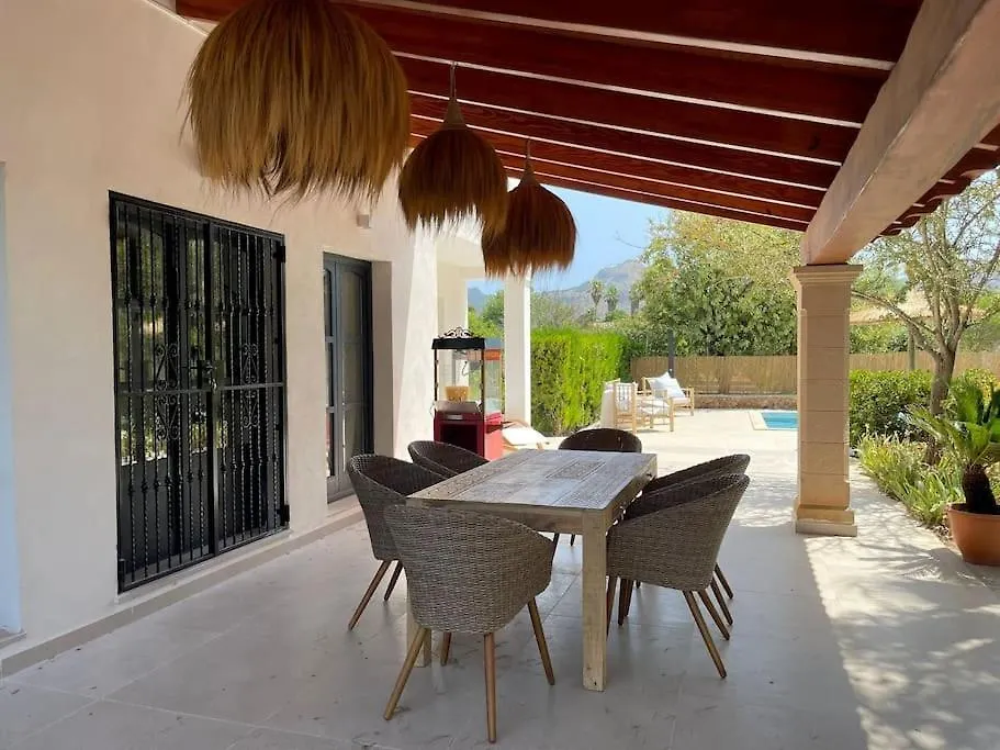 Strandnahe Finca Mit Pool, Wifi, Klima, Heizung, Tischtennis, Trampolin In Alcudia Alcudia (Mallorca)